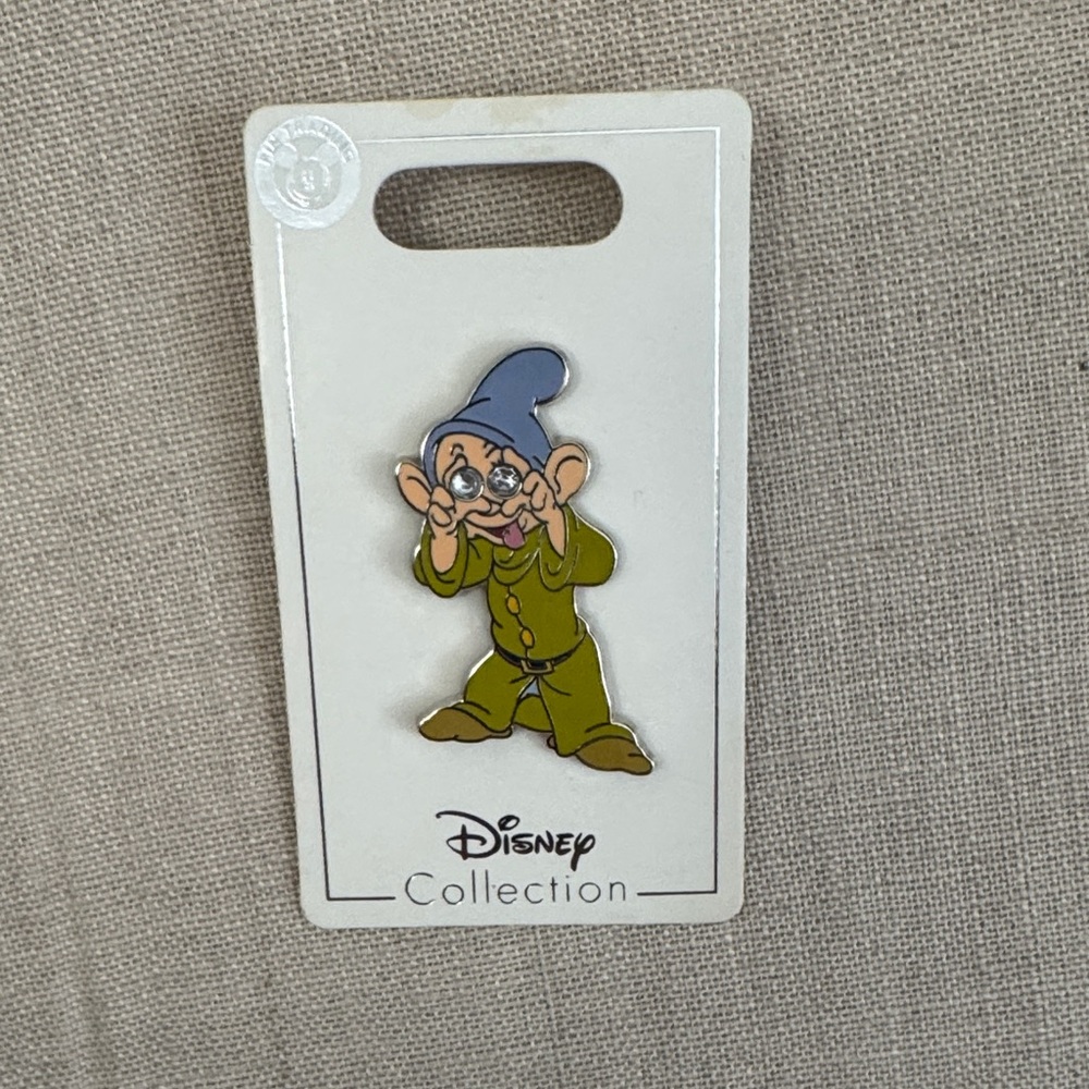 Disney Dopey Pin with Green and Blue Accents